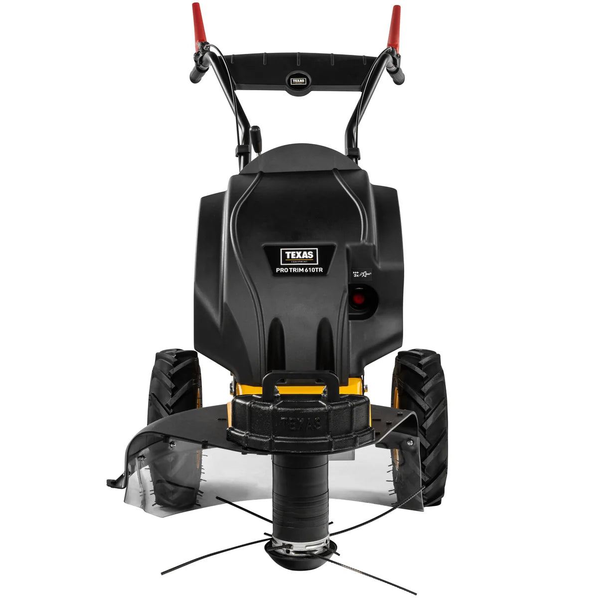 Desbrozadora autopropulsada Texas Pro Trim 610TR vista frontal