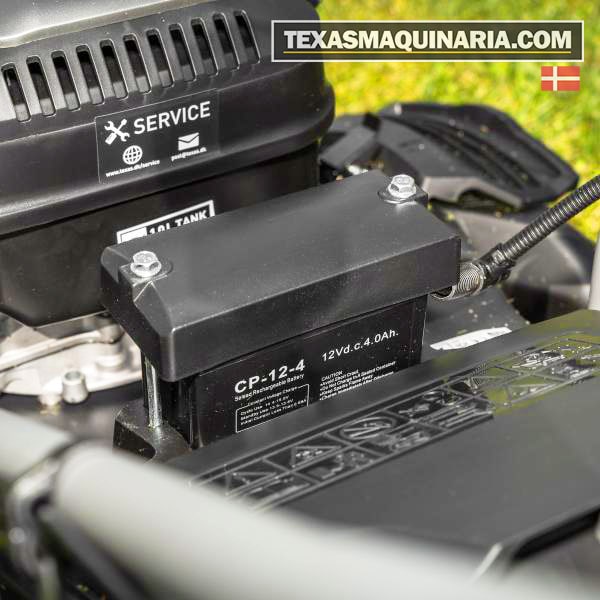 cortacesped texas xt-515 arranque eléctrico con batería