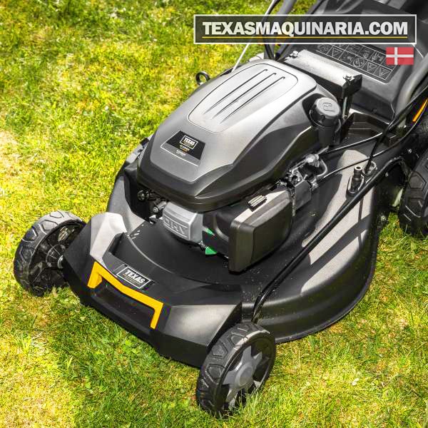 cortacesped texas xt-515 arranque eléctrico y chasis de acero