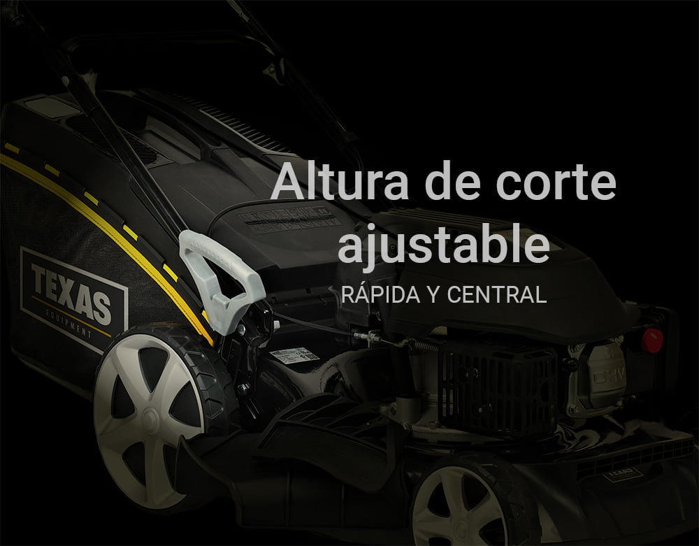 Altura de corte cortacésped