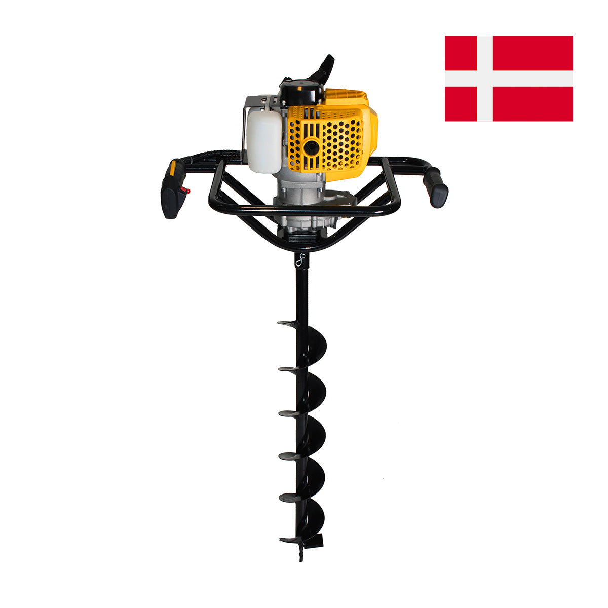 Trado a gasolina EA5300 com brocas