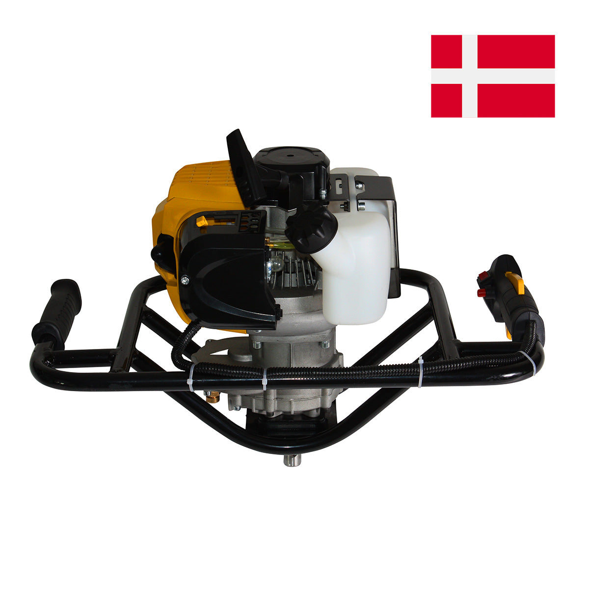 Trado a gasolina EA5300 com brocas